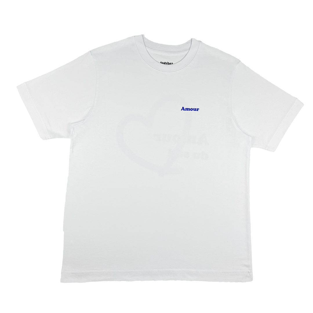 T-shirt oversized unisexe au grammage lourd