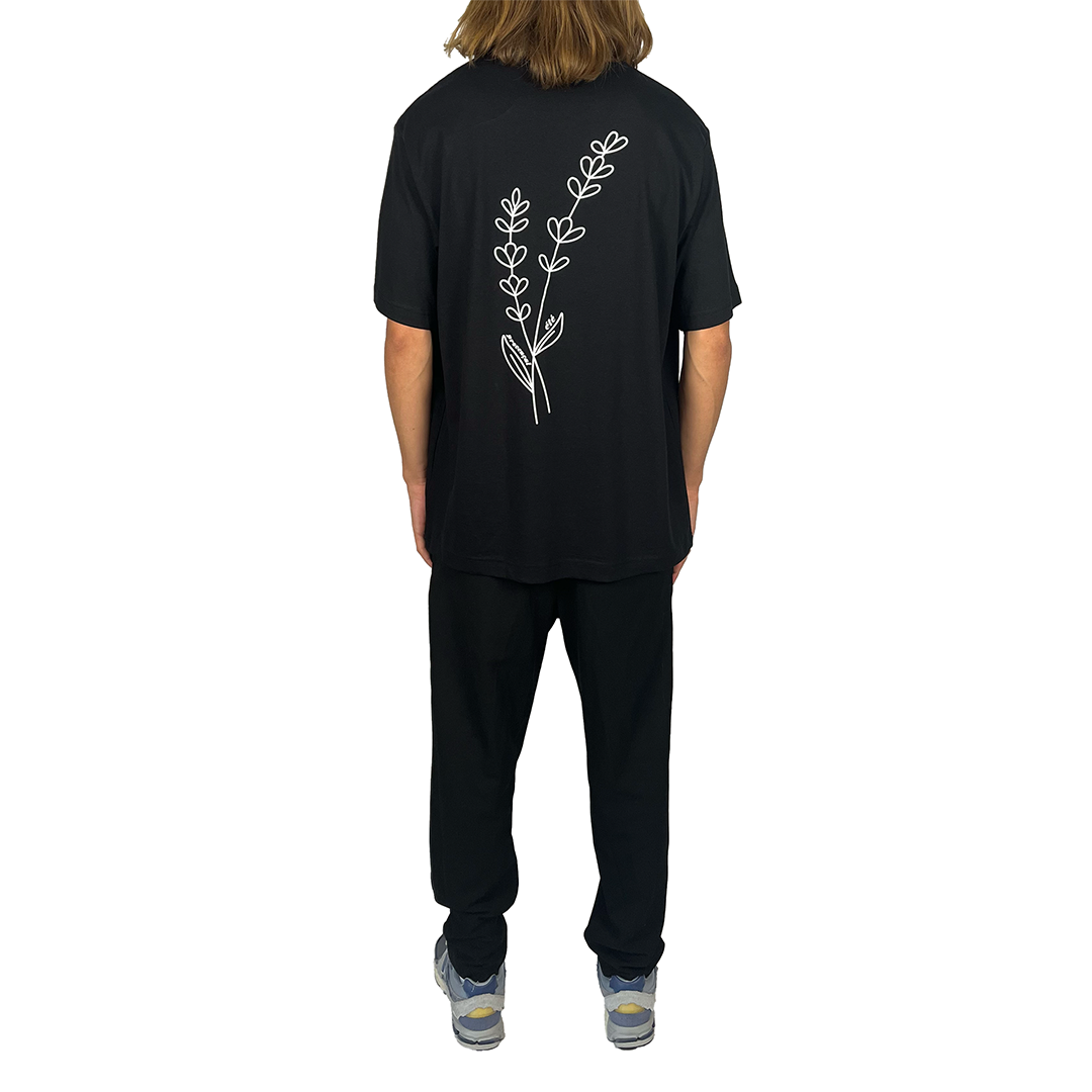 T-shirt oversized unisexe au grammage lourd