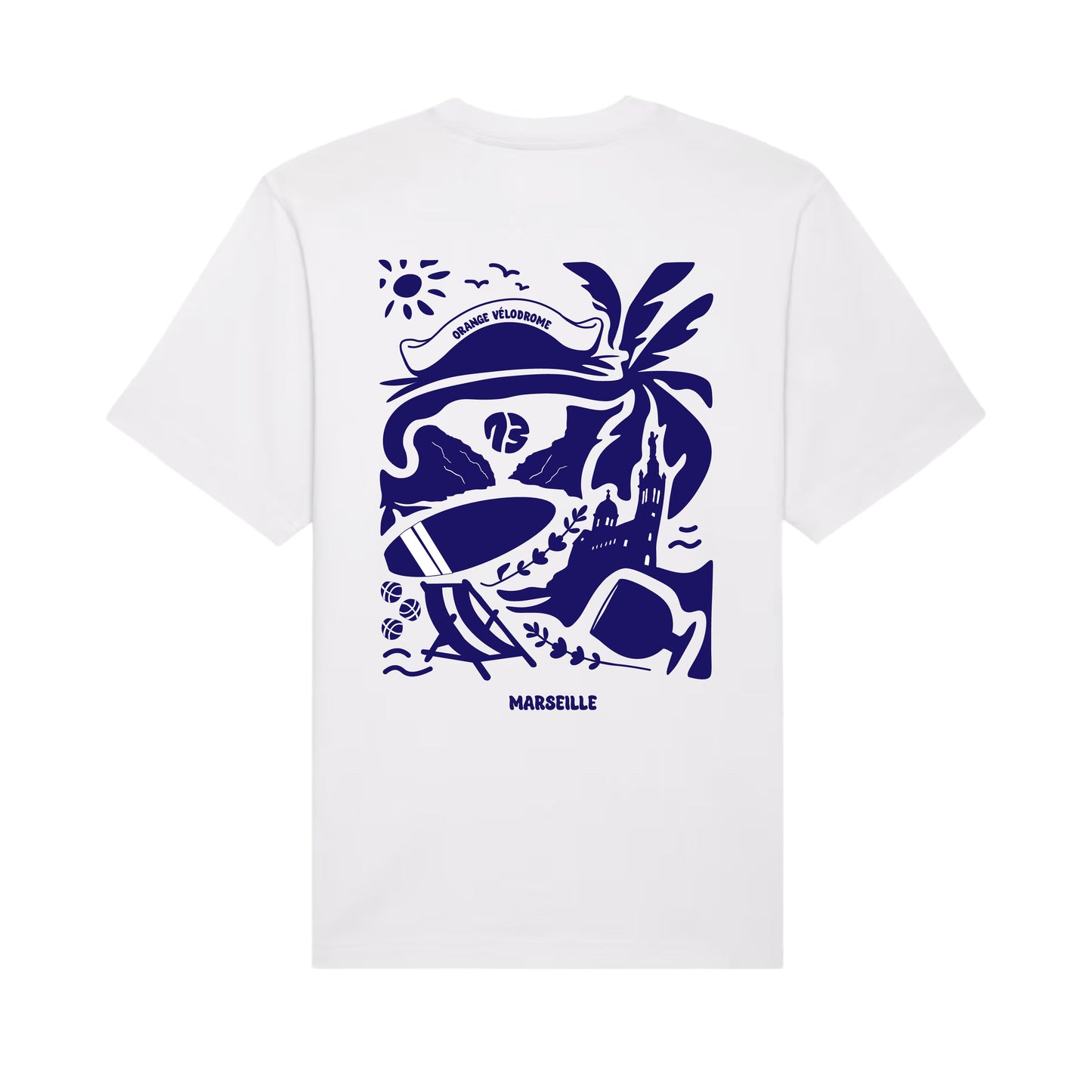 T-shirt oversized unisexe au grammage lourd
