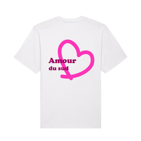 T-shirt oversized unisexe au grammage lourd