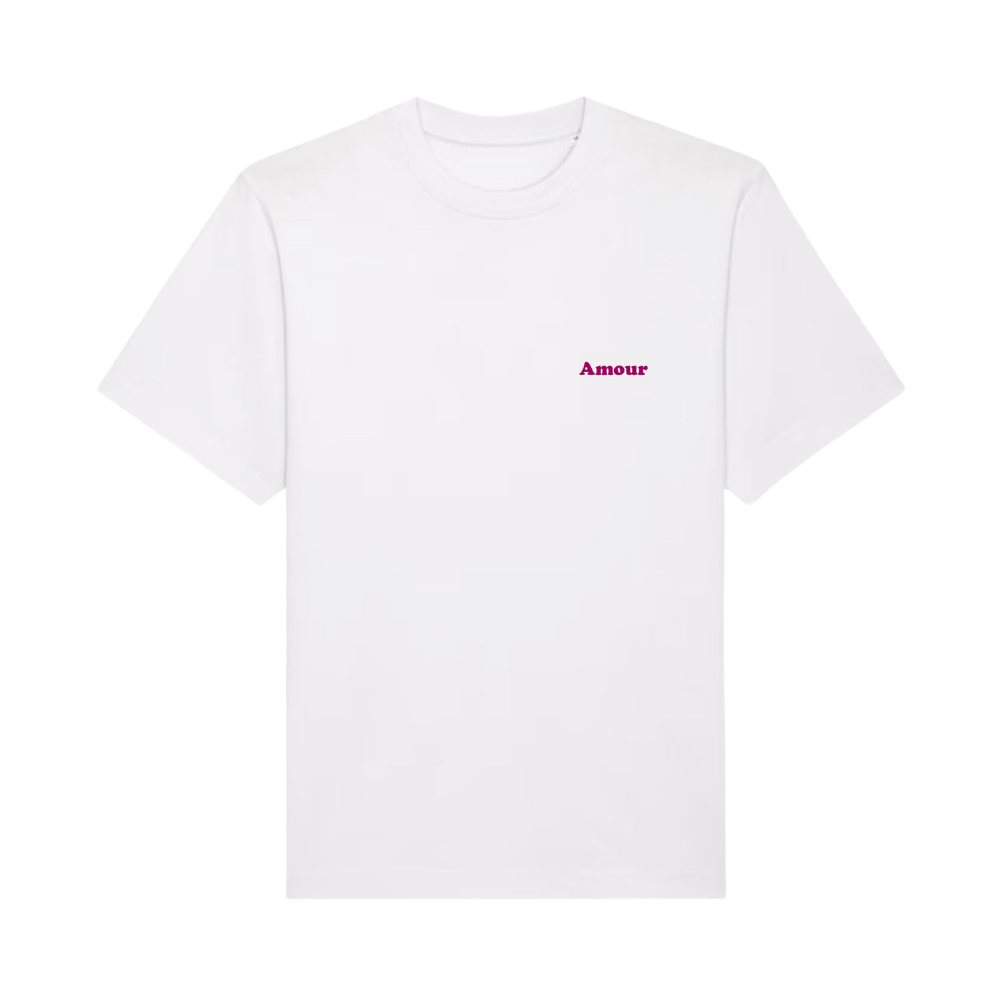 T-shirt oversized unisexe au grammage lourd