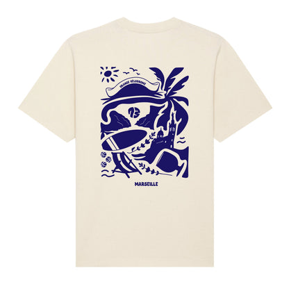 T-shirt oversized unisexe au grammage lourd